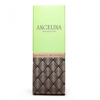 Mliečna čokoláda s lieskovými orieškami Angelina Paris