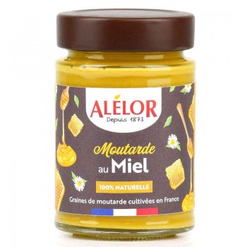 Alsaská prírodná horčica s medom
